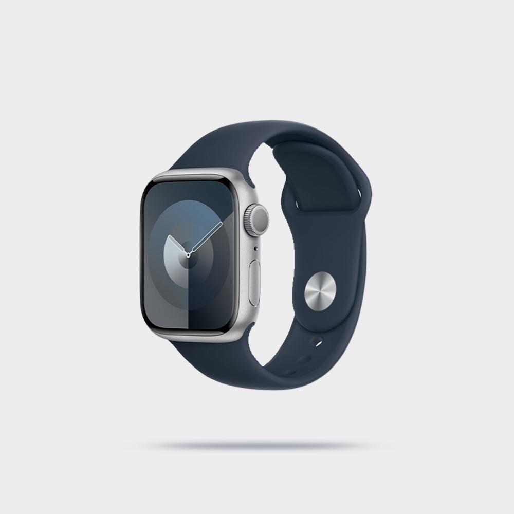 Apple Watch Series 9 GPS + Cellular 45mm Steel Case with Clay Sport Band - Imagem 3