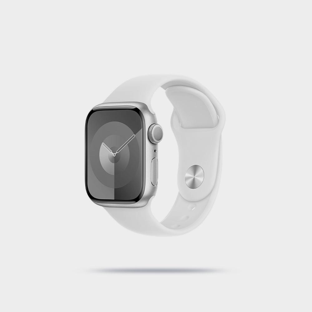 Apple Watch Series 9 GPS + Cellular 45mm Steel Case with Clay Sport Band - Imagem 2