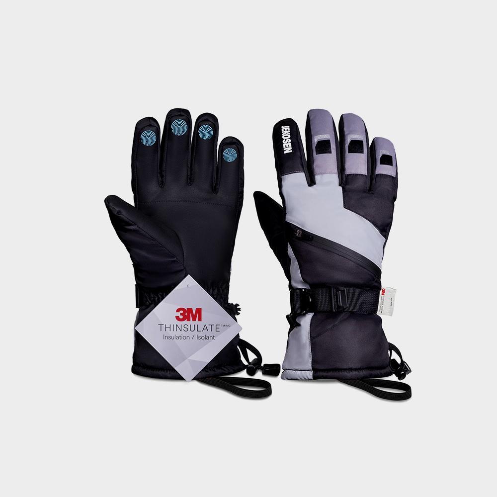 JEKOSEN Ski Gloves Waterproof Touchscreen Snowboard Gloves Winter Keep Warm Gloves - Imagem 6