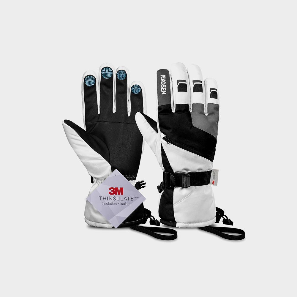 JEKOSEN Ski Gloves Waterproof Touchscreen Snowboard Gloves Winter Keep Warm Gloves - Imagem 2