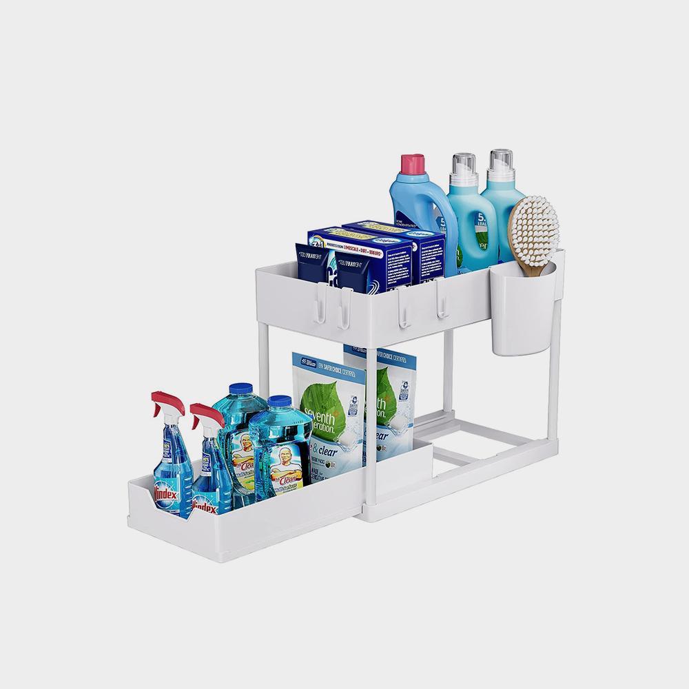 Under Sink Organizers and Storage Pull Out Sliding Drawer, Multi-purpose for Kitchen - Imagem 4